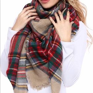 Plaid scarf!